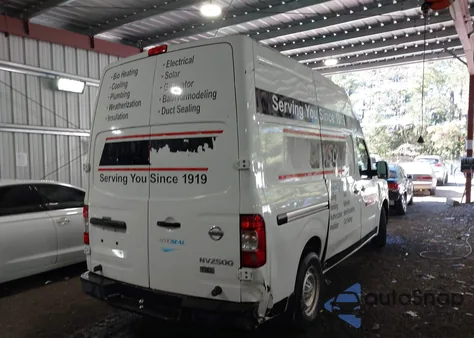 2014 Nissan Nv Cargo Nv2500 Hd S V6 z USA, uszkodzony, nr VIN 1N6BF0LX1EN107128